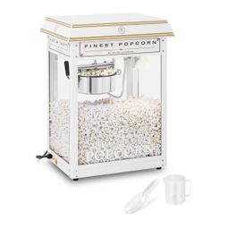 Popcornmaskine i Hvid